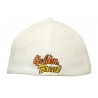 Back of the white cap