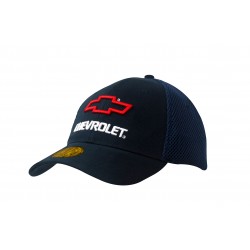 Fitted cap with 3D embroidery
