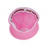 Pink fitted cap - inside