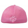 Pink fitted cap - back