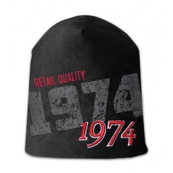 Printed beanie