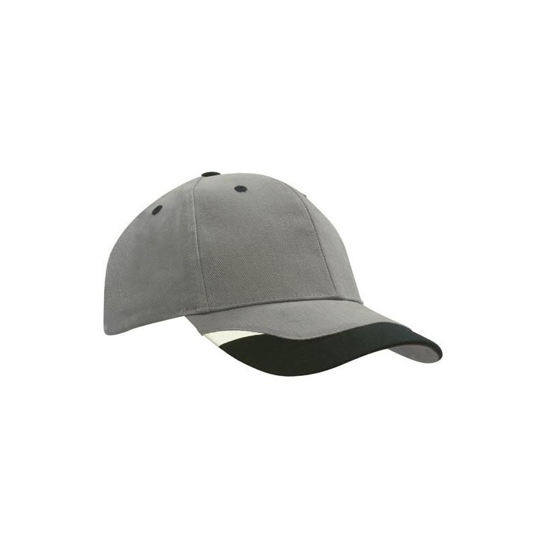 Graphite cap with black details - mod. 4125
