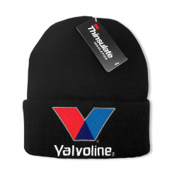 3M Thinsulate beanie with flat embroidery on the cuff