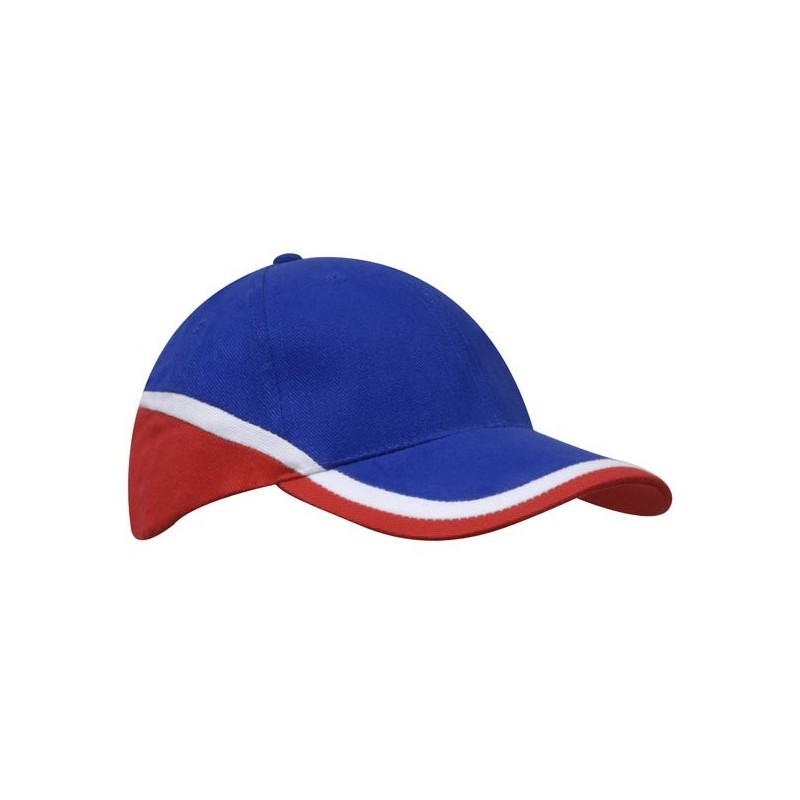 Cap 4026 in blue with red details
