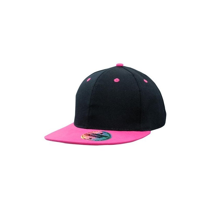 Kids' Snap back pro with pink details