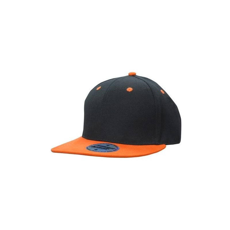 Kids' Snap back pro with orange details