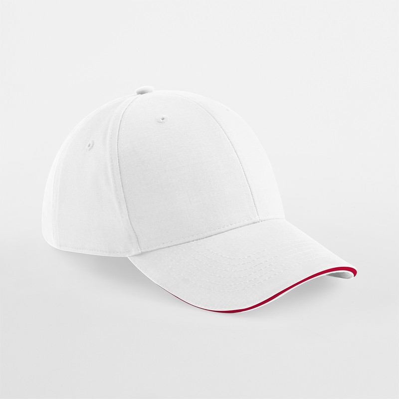 CB20 White/Classic Red — main view