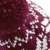 B456 Burgundy/White — detail