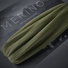 B916 Morf Merino Military Green — detail — packaging