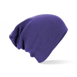 Slouch beanie - B461 - Purple