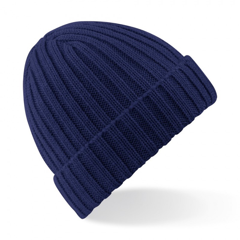 Chunky beanie - B465 - Oxford Navy