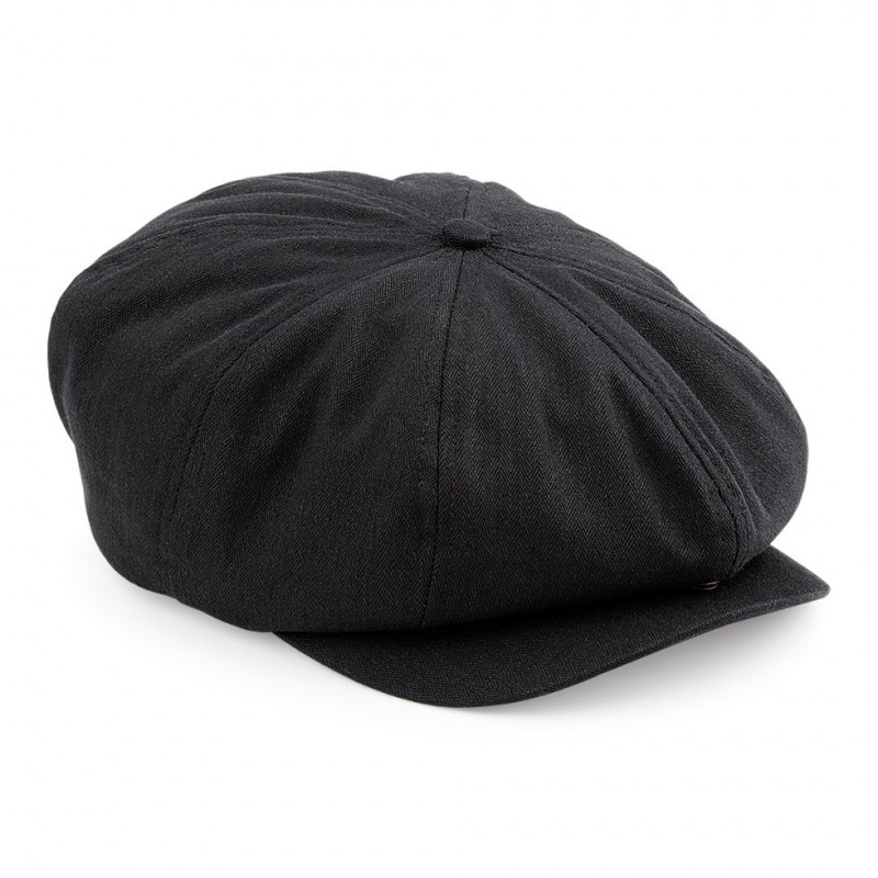 Kaszkiet Newsboy - B624 - Black