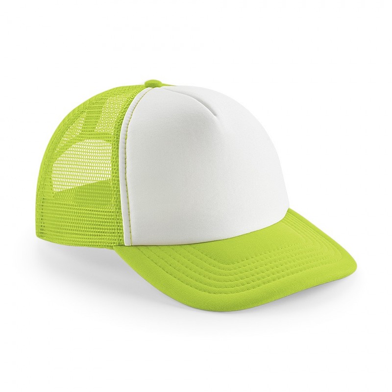 Vintage Trucker cap - B645 - Lime Green