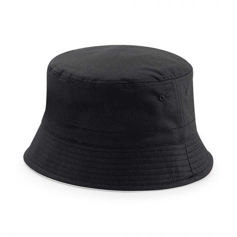 Reversible Bucket hat - B686 - Black