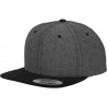 Chambray-Suede cap - 6089CH - Black