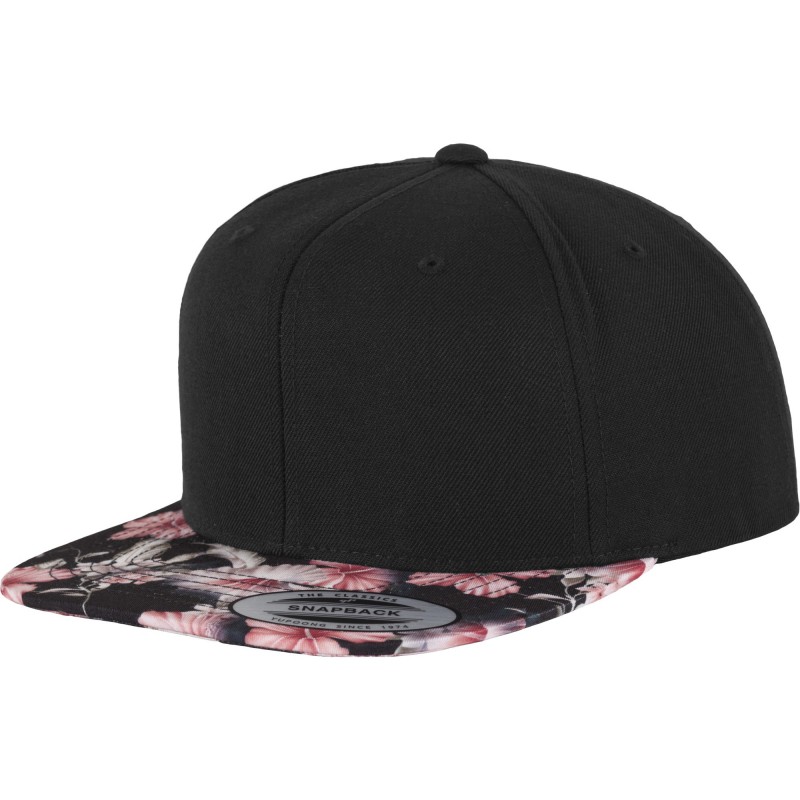 Czapka Floral - 6089F - Black