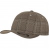 Glen Check cap - 6196 - Brown