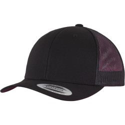 Czapka Retro Trucker - 6606 - Black