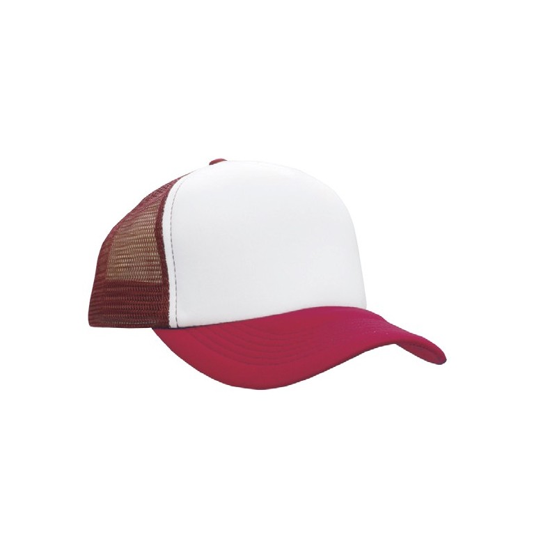 White/Burgundy