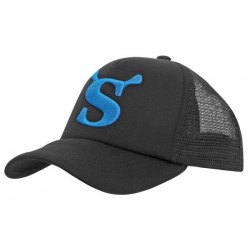 Kids' trucker cap, black