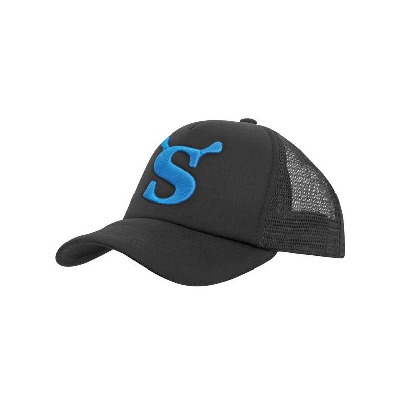 Kids' trucker cap, black
