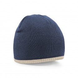 Two-Tone Pull-On beanie - B44C