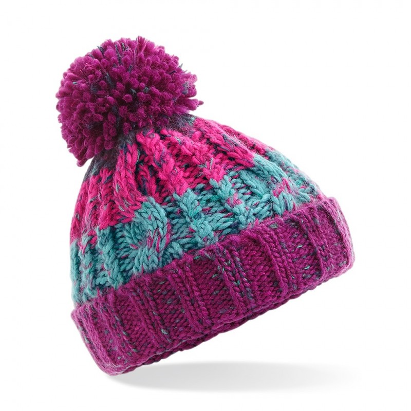Baby winter hat mod B486A - winter berries