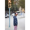 MOD. B639 Navy / Red - on a model