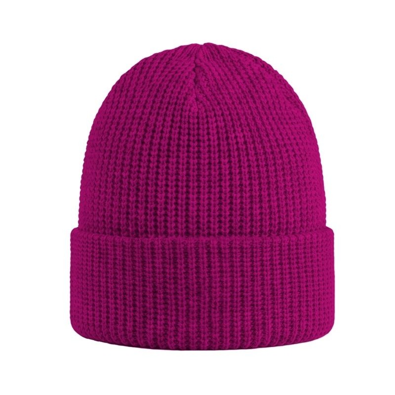 Merino wool winter hat mod. 6060 – pink
