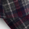 B625 Navy Plaid — front