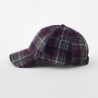 B625 Navy Plaid — side