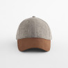B627 Brown Herringbone — przód