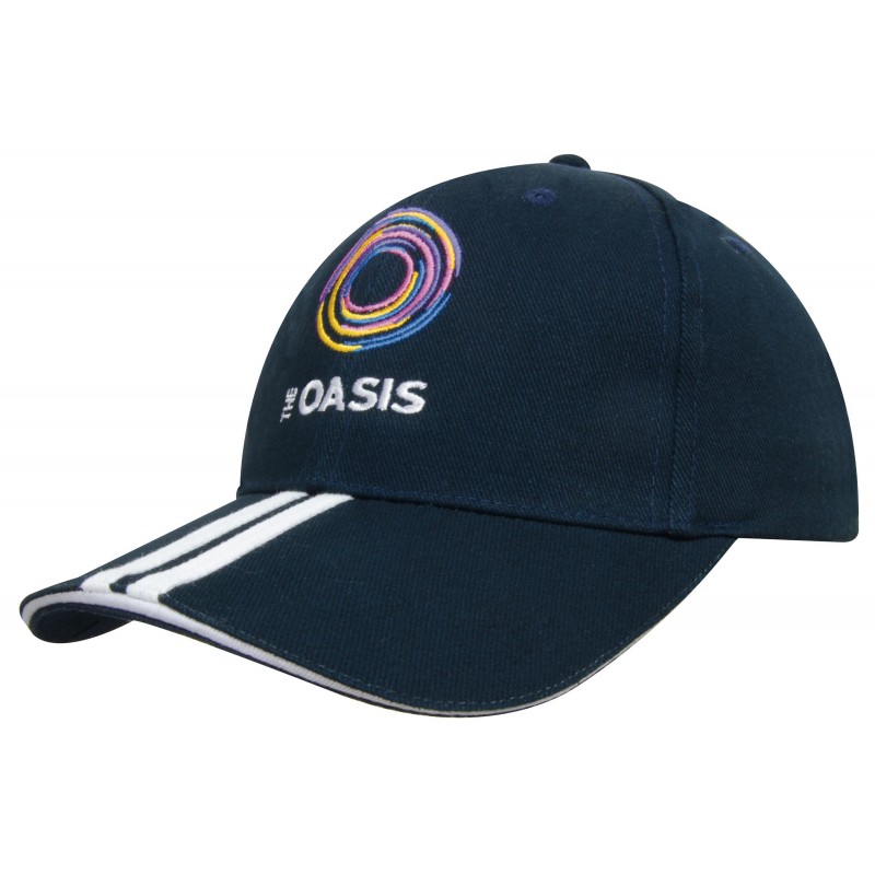 4074- embroidered cap
