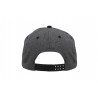 SnapBack cap model 4135 - grey or with a black peak