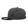 SnapBack cap model 4135 - grey or with a black peak