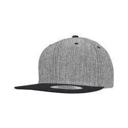 Melange Solid snapback cap - FX6089MS