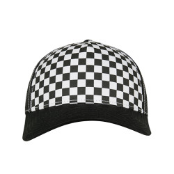 Checkerboard Retro trucker cap - FX6506CB