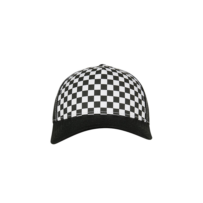 Checkerboard Retro trucker cap - FX6506CB