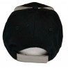 Black cap with grey details