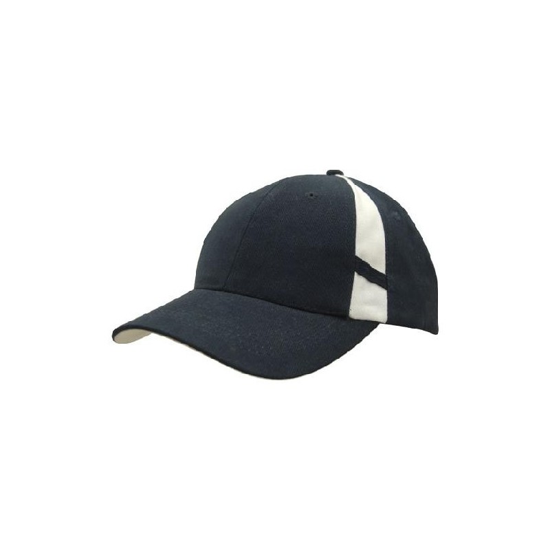 Navy cap with white details
